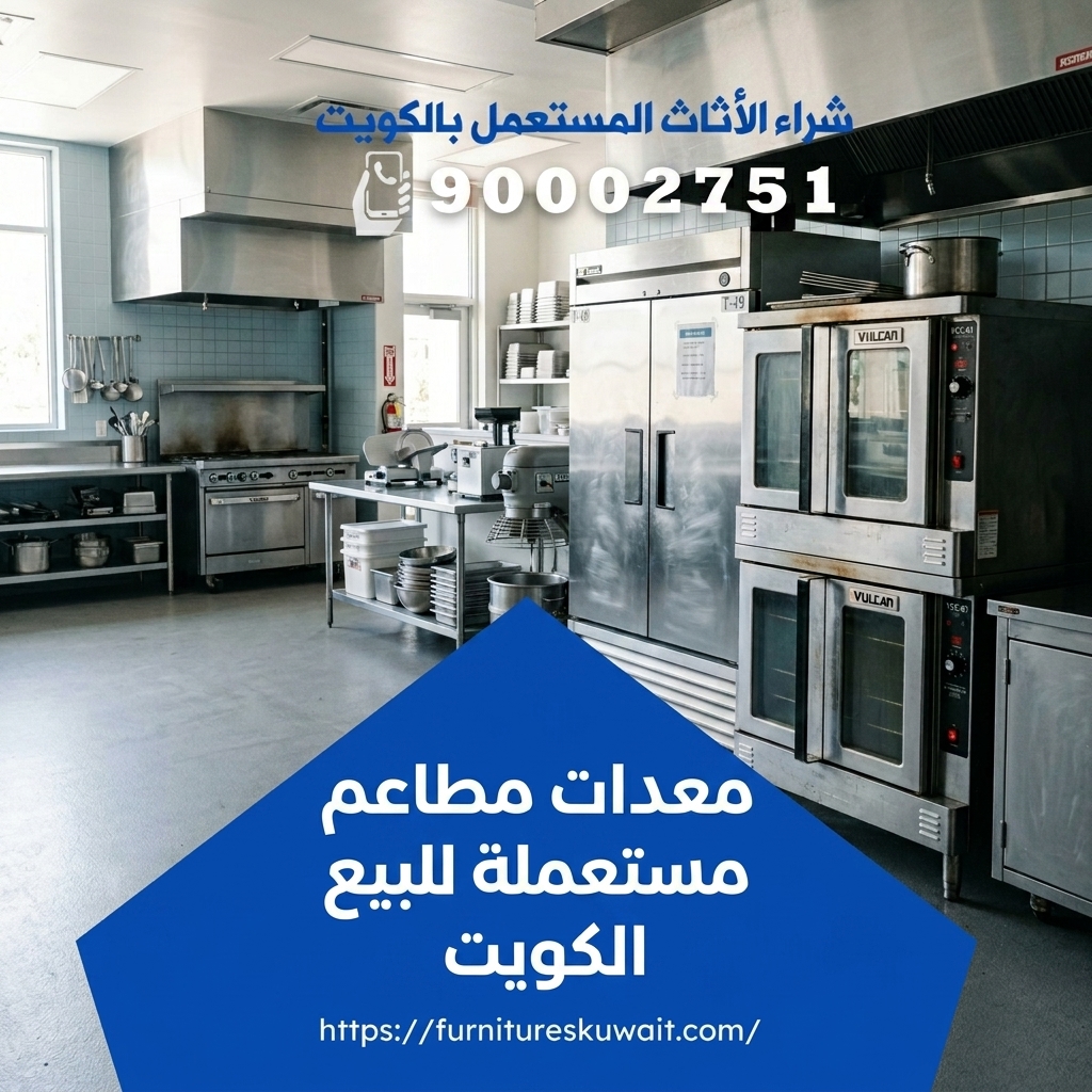 معدات مطاعم مستعملة للبيع الكويت